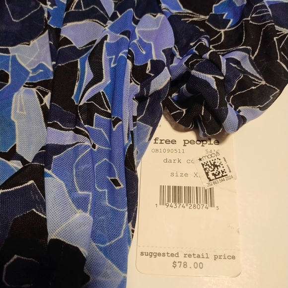 🌸Free People Technicolor Bubble Top🌸 - Picture 9 of 11